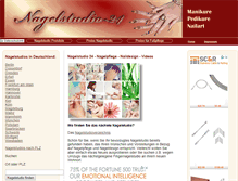 Tablet Screenshot of nagelstudio-24.de